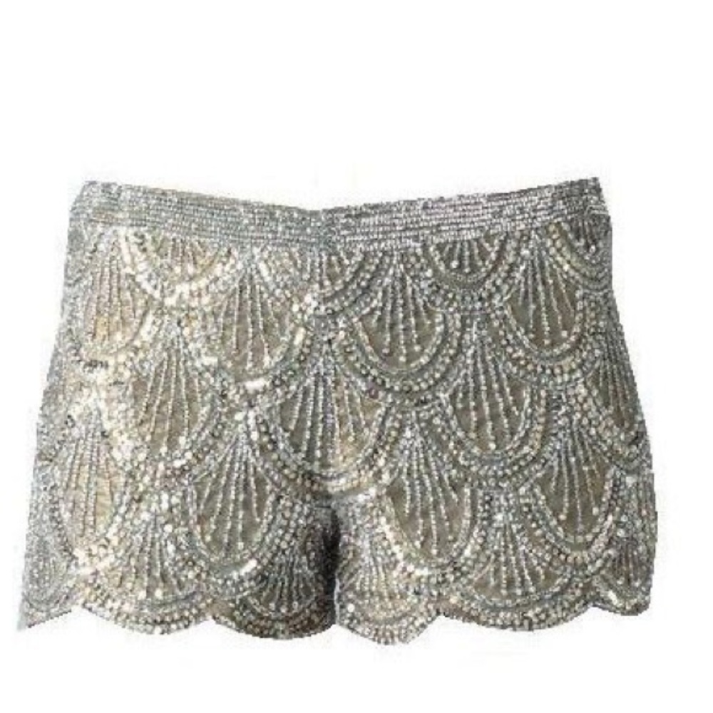 Basix Sequin Shorts